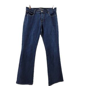 Vintage Old Navy Jeans Women's 8 Blue Denim The Dreamer Bootcut Pockets Embroide